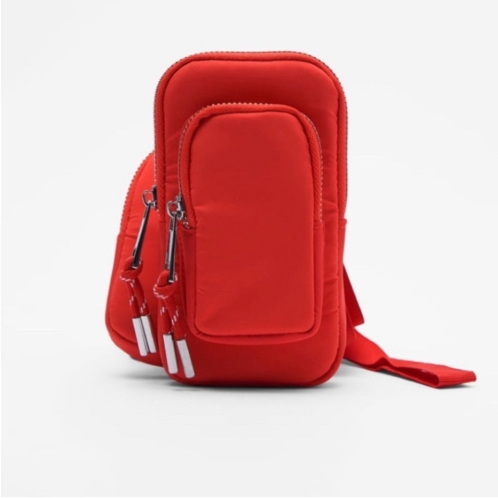 Zara red bags